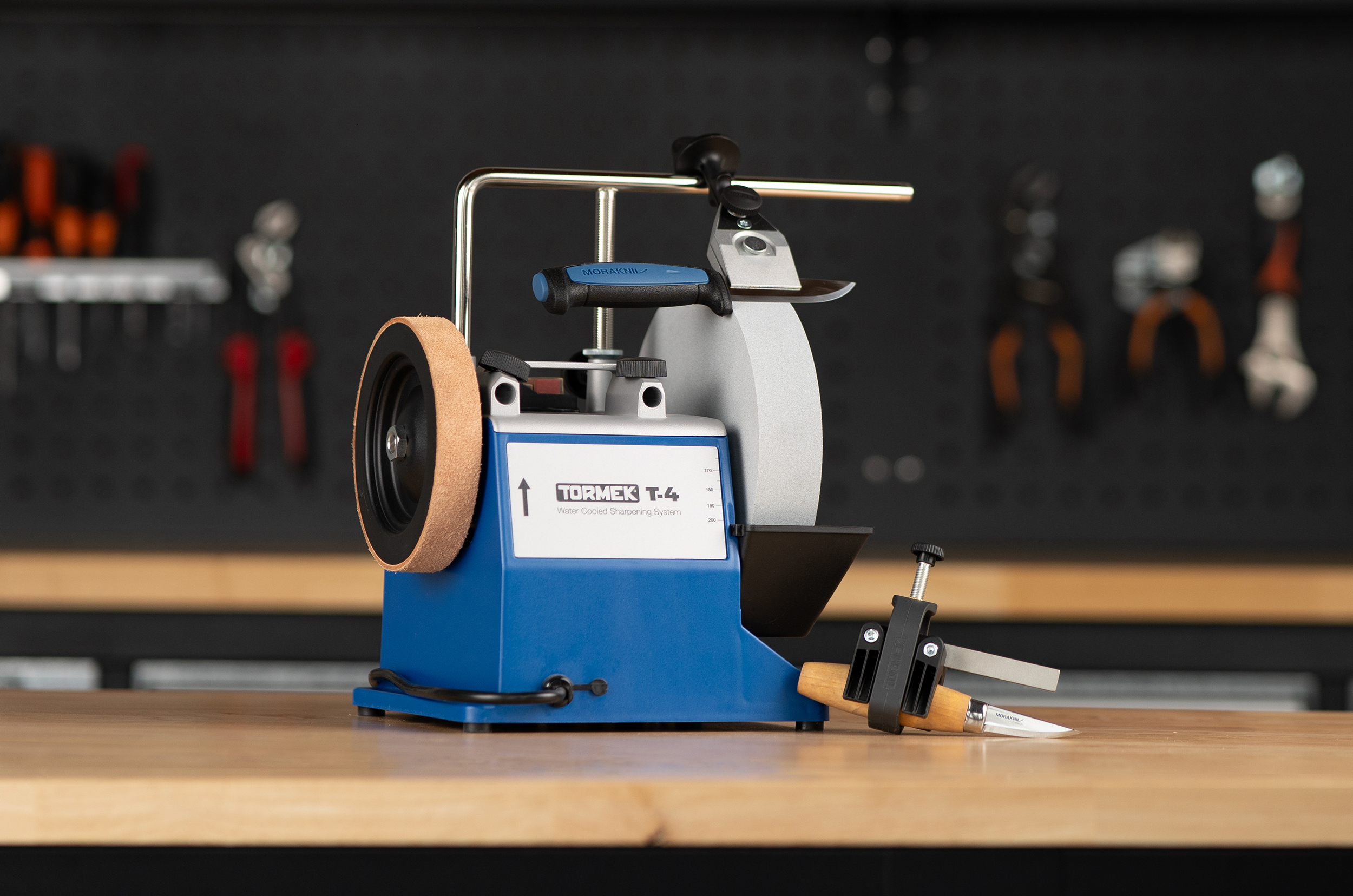 T-4 Nassschleifmaschine inkl. KJ-45 und Tormek Messer