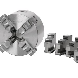 OPTIMUM Vierbacken-Drehfutter Guss, zentrisch spannend Ø 125 mm 3442812