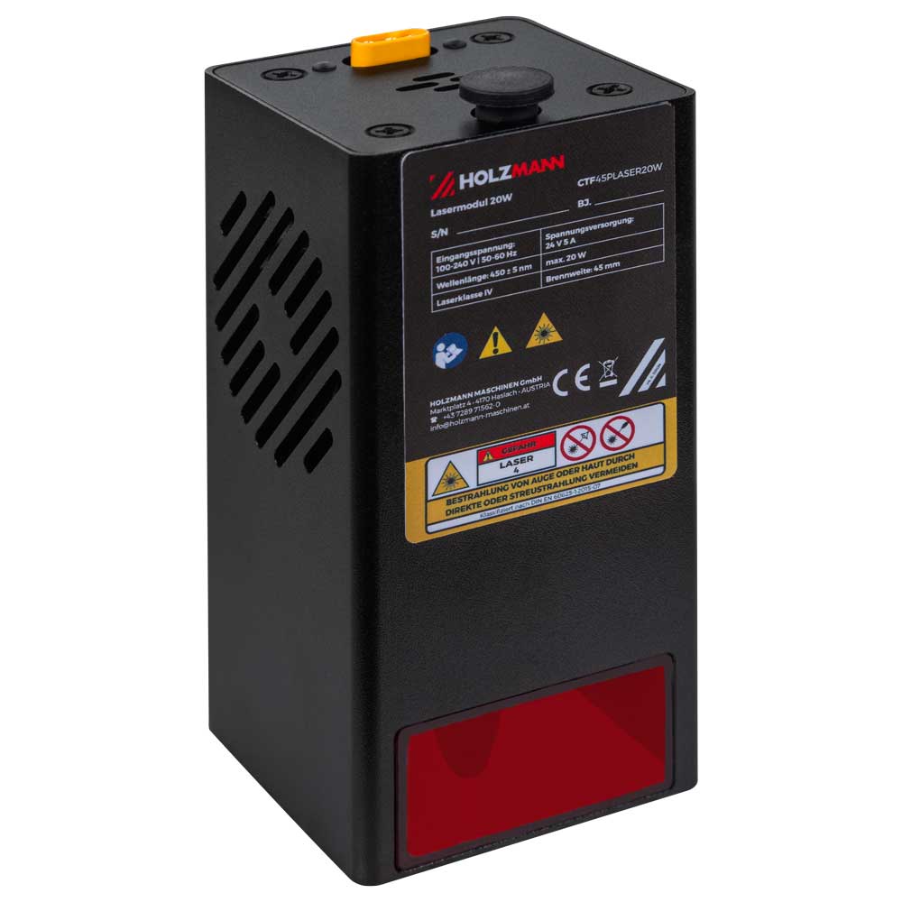 Lasermodul 20W CTF45P LASER20W HOLZMANN