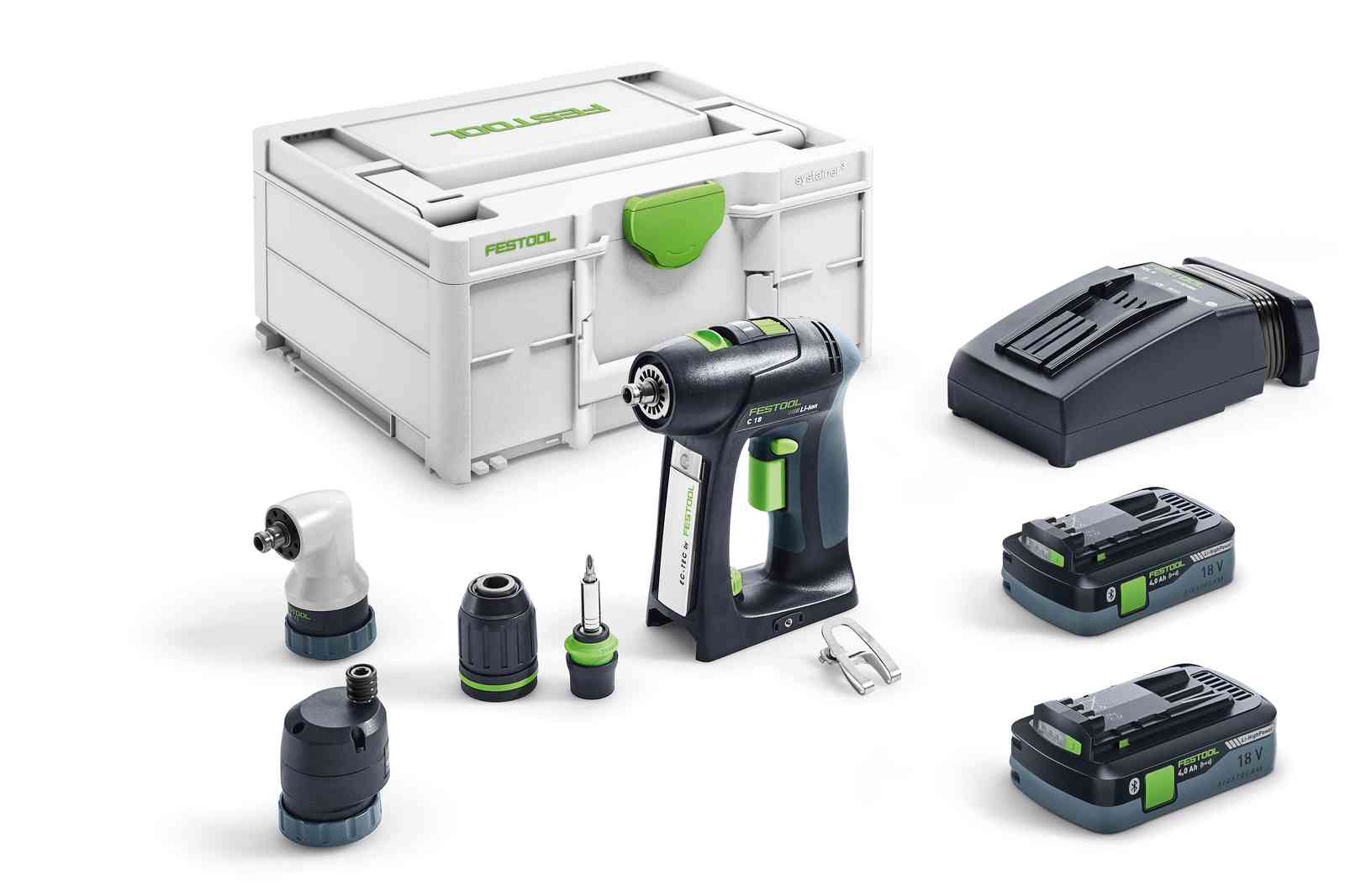 FESTOOL Akku-Bohrschrauber C 18 HPC 4,0 I-Set – 576442